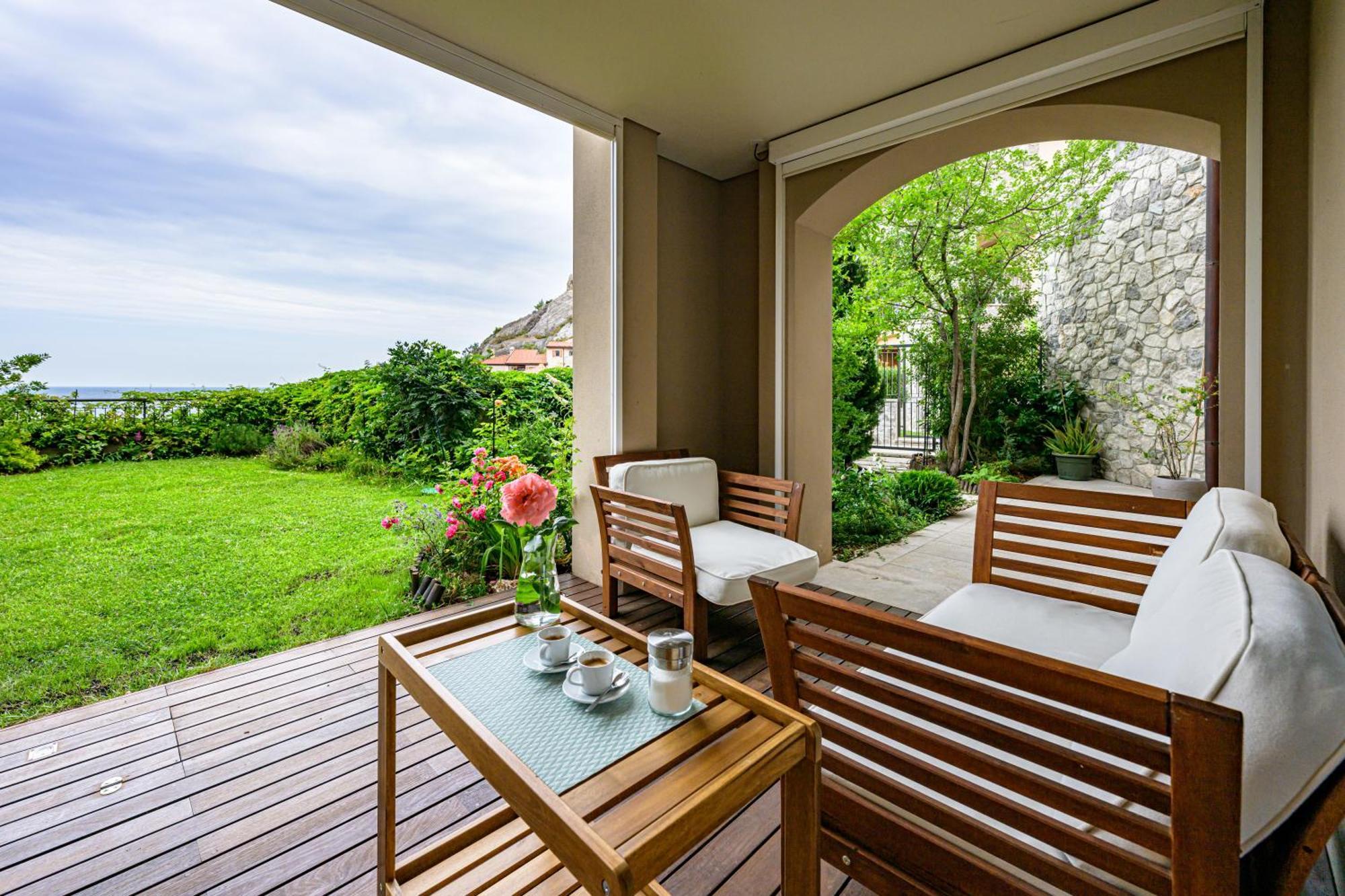 Portopiccolo Apartments With Garden And Beach Included Sistiana Buitenkant foto